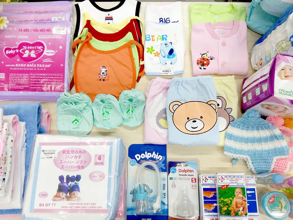 Những đồ dùng cần thiết cho trẻ sơ sinh