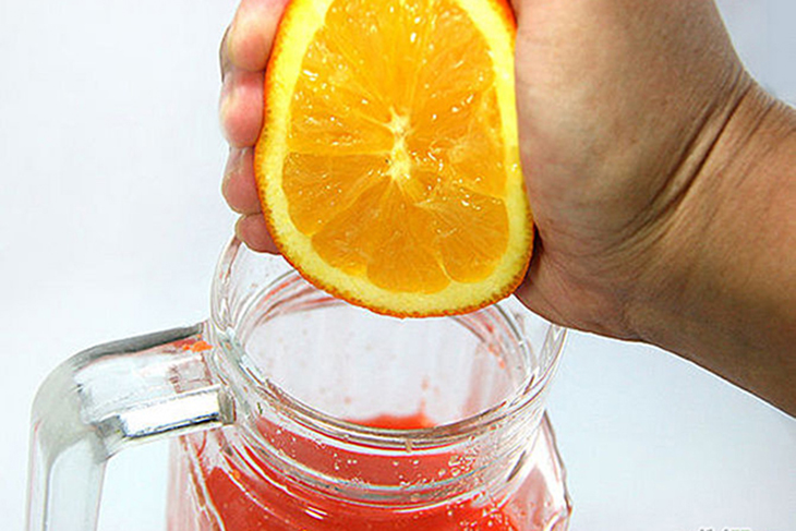 Cách làm nước cam ép đơn giản
