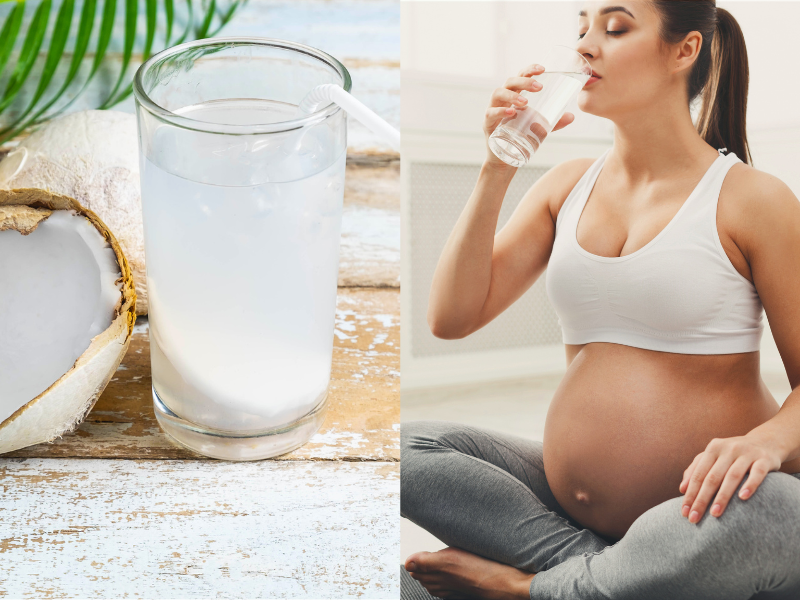Tiểu đường thai kỳ uống nước dừa được không